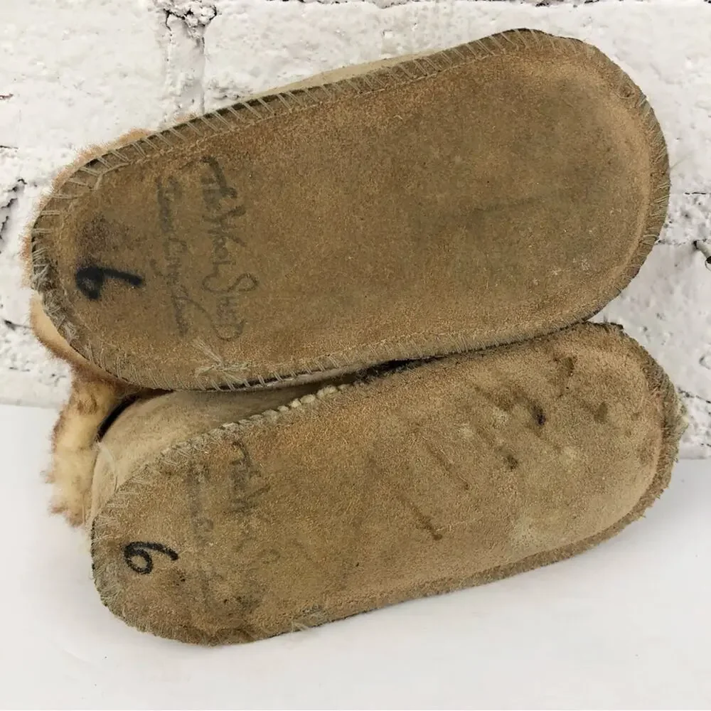 Handmade The Wool Shed Sheering Lined Leather Booties